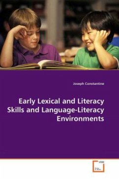 Early Lexical and Literacy Skills and Language-Literacy Environments - Constantine, Joseph