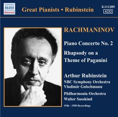 Klavierkonzert 2/Rhapsodie - Rubinstein/Golschmann/Susskind