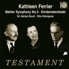 Cover Sinfonie 3/Kindertotenlieder