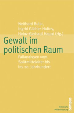 Gewalt im politischen Raum - Bulst, Neithard / Gilcher-Holtey, Ingrid / Haupt, Heinz-Gerhard (Hrsg.)