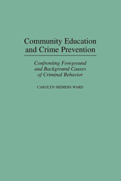 Community Education and Crime Prevention - Ward, Carolyn Siemens