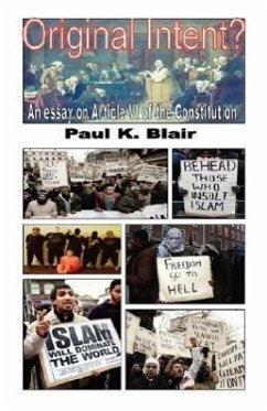 Original Intent? a Essay on Article VI of the Constitution - Blair, Paul K.