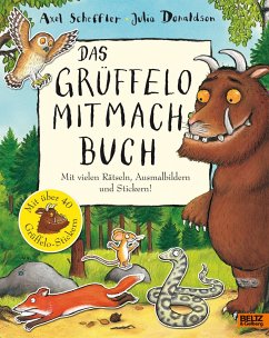 Der Grüffelo. Das Grüffelo-Mitmachbuch - Scheffler, Axel;Donaldson, Julia