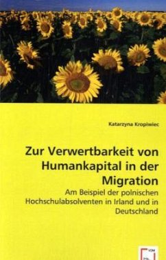 Zur Verwertbarkeit von Humankapital in der Migration - Kropiwiec, Katarzyna