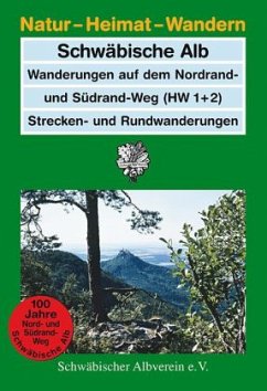 Cover Schwäbische Alb, Wanderungen auf dem Nordrand- und Südrand-Weg (HW 1+2)