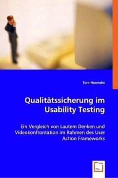 Qualitätssicherung im Usability Testing - Hoemske, Tom