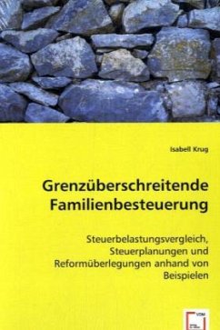 Grenzüberschreitende Familienbesteuerung - Krug, Isabell