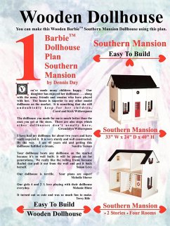 Barbie Dollhouse Plan Southern Mansion - Day, Dennis