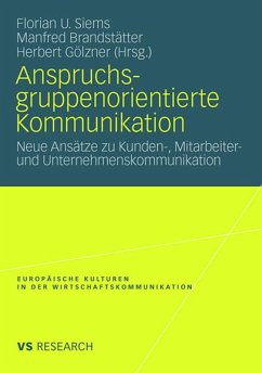Cover Anspruchsgruppenorientierte Kommunikation
