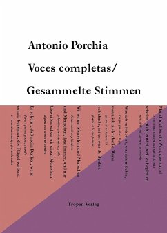 Voces Completas /Gesammelte Stimmen (edition tropen, Bd. 7) - Porchia, Antonio