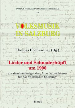 Cover Lieder und Schnaderhüpfl um 1900