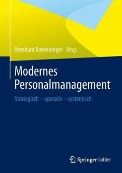 Modernes Personalmanagement - Rosenberger, Bernhard (Hrsg.)