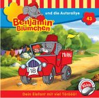 Benjamin Blümchen und die Autorallye / Benjamin Blümchen Bd.43 (1 Audio-CD)