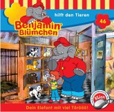 Benjamin Blümchen hilft den Tieren / Benjamin Blümchen Bd.46 (1 Audio-CD)