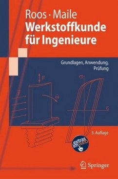 Werkstoffkunde für Ingenieure: Grundlagen, Anwendung, Prüfung (Springer-Lehrbuch) - Roos, Eberhard