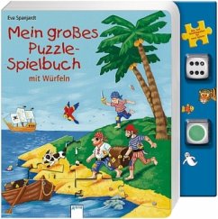 Mein großes Puzzle-Spielbuch, mit 2 Würfeln - Spanjardt, Eva