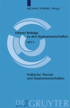 Politische Theorie und Staatswissenschaften - Strübel, Michael (Hrsg.)