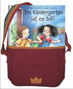 Im Kindergarten ist es toll!, m. Kindergartentasche 19 x 17 x 8 cm - Volmert, Julia; Szesny, Susanne