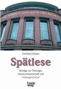 Spätlese - Kaiser, Gerhard