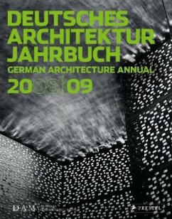 Cover Deutsches Architektur Jahrbuch 2008/09. German Architecture Annual 2008/09