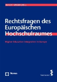 Rechtsfragen des Europäischen Hochschulraumes