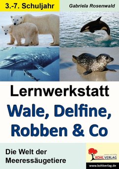 Lernwerkstatt Wale, Delfine, Robben & Co. Die Welt der Meeressäugetiere - Rosenwald, Gabriela