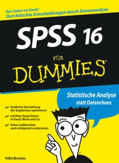 SPSS 16 für Dummies - Brosius, Felix