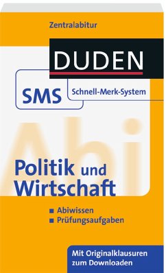 Schnell-Merk-System Abi Politik und Wirtschaft - Jöckel, Peter; Sprengkamp, Heinz-Josef; Schattschneider, Jessica