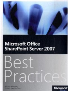 Microsoft Office SharePoint Server 2007, m. CD-ROM - Curry, Ben; English, Bill