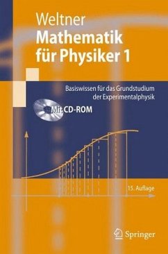 Mathematik für Physiker 1 - Weltner, Klaus