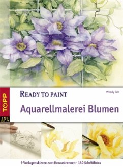 Cover Aquarellmalerei Blumen
