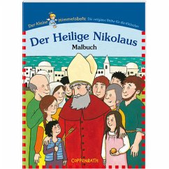 Cover Der Heilige Nikolaus, Malbuch