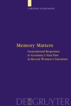 Memory Matters - Schaumann, Caroline