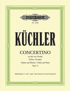 Concertino D-Dur op. 15 - Küchler, Ferdinand
