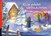Rica erlebt Weihnachten mit Stoffschaf. Ein Folienadventskalender zum Vorlesen und Gestalten eines Fensterbildes, m. 1 K