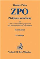 Zivilprozessordnung (ZPO) - Thomas, Heinz / Putzo, Hans