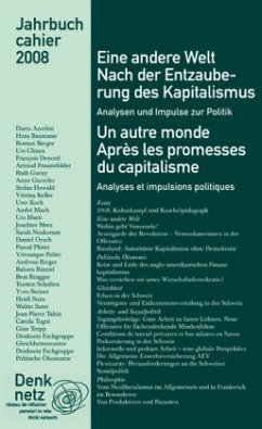 Cover Jahrbuch Denknetz 2008: Eine andere Welt. Un autre monde