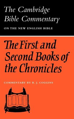 The First and Second Books of the Chronicles - Coggins, R. J.