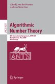 Algorithmic Number Theory