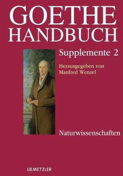 Goethe-Handbuch Supplemente - Wenzel, Manfred (Hrsg.)