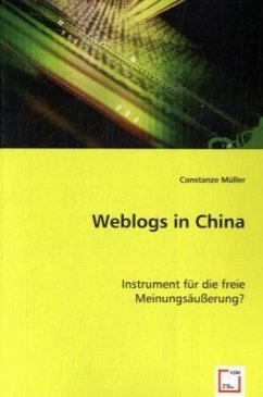 Weblogs in China - Müller, Constanze