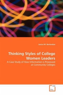 Thinking Styles of College Women Leaders - Borlandoe, Janice M.