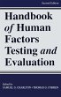 Handbook of Human Factors Testing and... - Bild 1