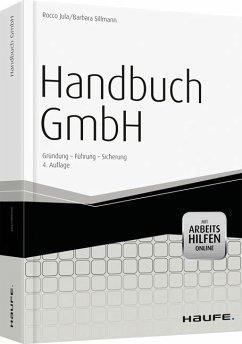 Handbuch GmbH Gründung - Führung - Sicherung - Jula, Rocco; Sillmann, Barbara