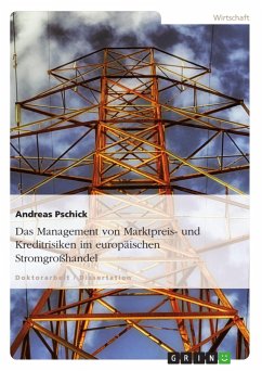 Das Management von Marktpreis- und Kreditrisiken im europäischen Stromgroßhandel - Pschick, Andreas