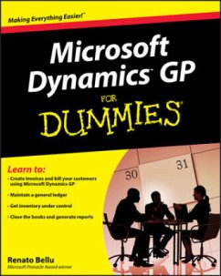 Microsoft Dynamics GP For Dummies - Bellu, Renato