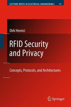 RFID Security and Privacy - Henrici, Dirk