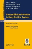 Nonequilibrium Problems in Many-Particle Systems