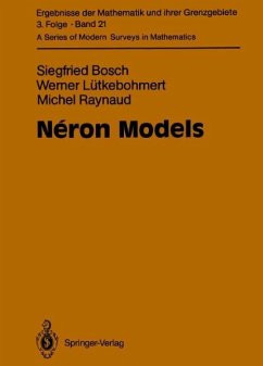Néron Models - Bosch, Siegfried;Lütkebohmert, Werner;Raynaud, Michel