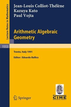 Arithmetic Algebraic Geometry - Colliot-Thelene, Jean-Louis;Kato, Kazuya;Vojta, Paul